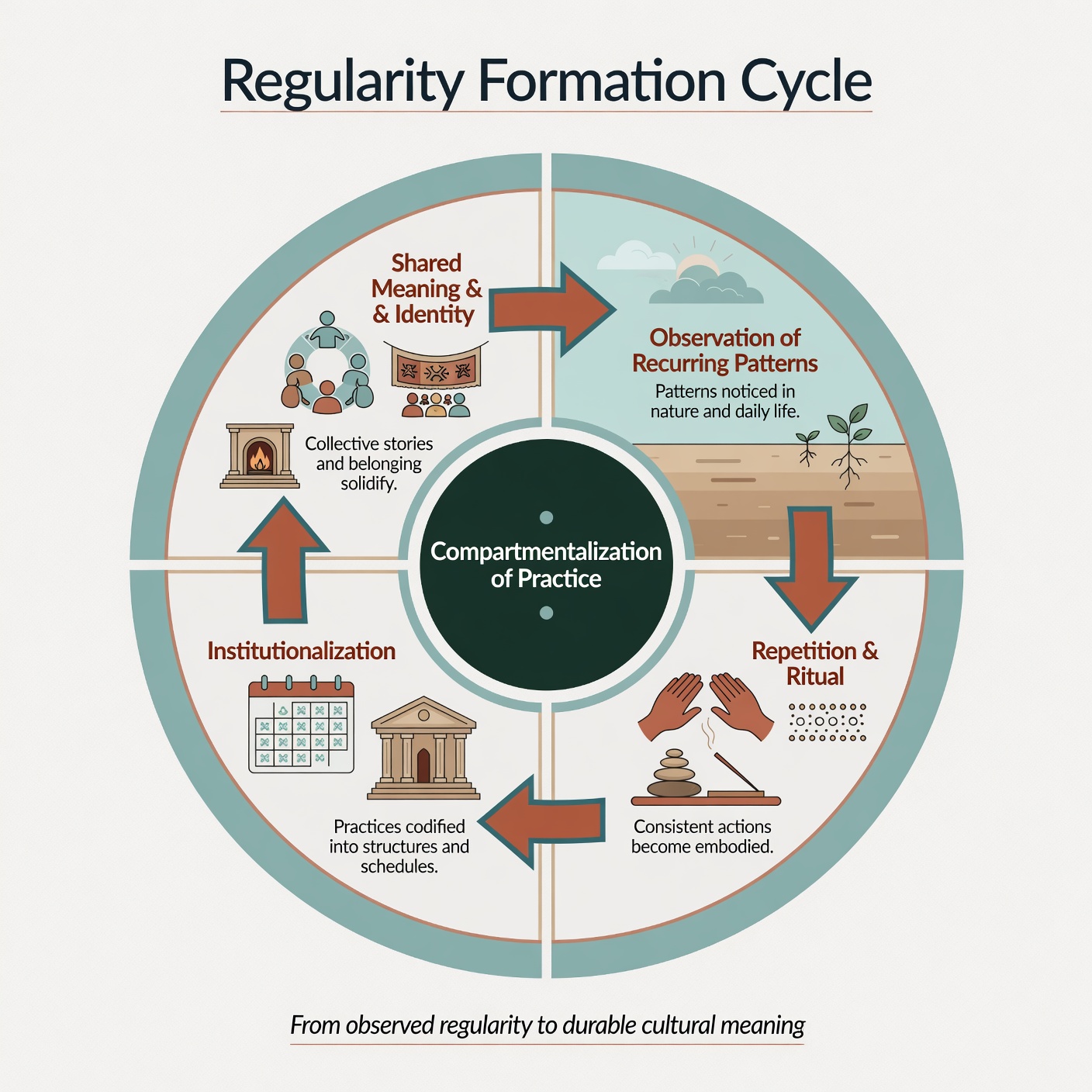 Regularity Formation Cycle